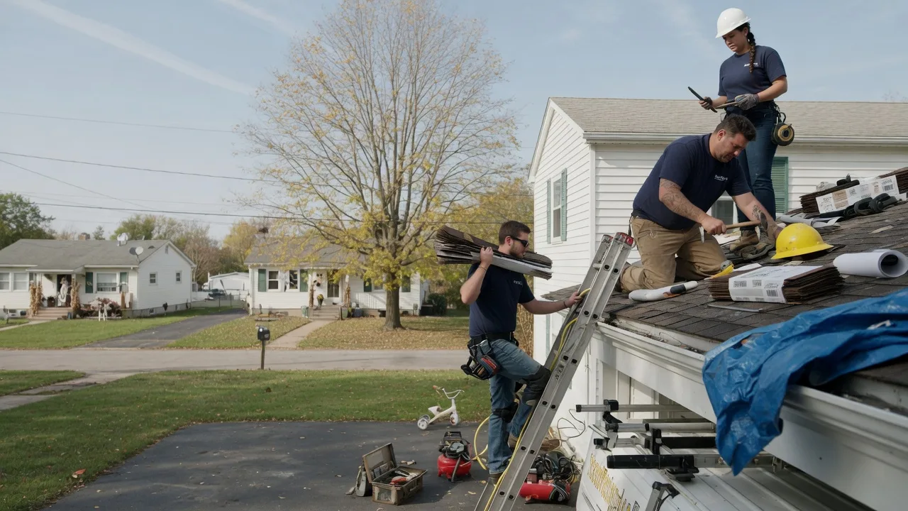 Local Roofing Contractors in Woodhull, IL near me